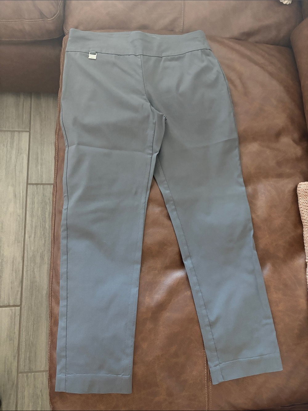 Alfani Men's Dress Pants in Gray-Blue